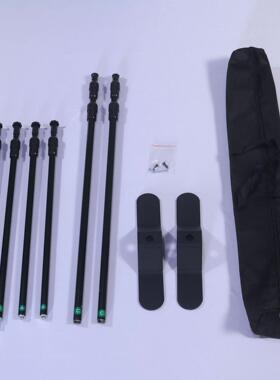 外贸摄影广告背景展架展示架宣传支架多功能海报伸缩便携式架子