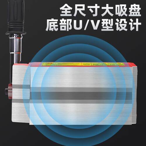 永磁起重器100-600kg1-10吨吸圆钢磁力吊具工业强力磁铁永磁吸盘 - 图2