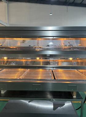 工厂直发保温柜商用蛋挞炸汉堡熟食台式保温展示柜食品加热保温箱