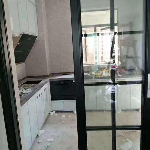 厂家橱柜门衣柜门阳台门根据需要尺寸做电泳白边框上合页带框 - 图0