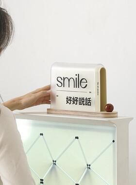 woz打om亚克力桌面o摆件工位立牌学精神状态习励志工TYOS554人饰
