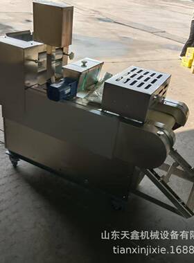 定制麻叶羊角蜜机切片机蜜三刀机江米条机自动成型一体机