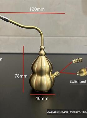 【大尺寸双接头带扩展过滤器】厚、中、细四用加厚铜葫芦水滤桶