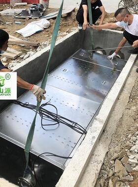 地埋式一体化隔油池YS-20双泵提升排污不锈钢效油水分离器