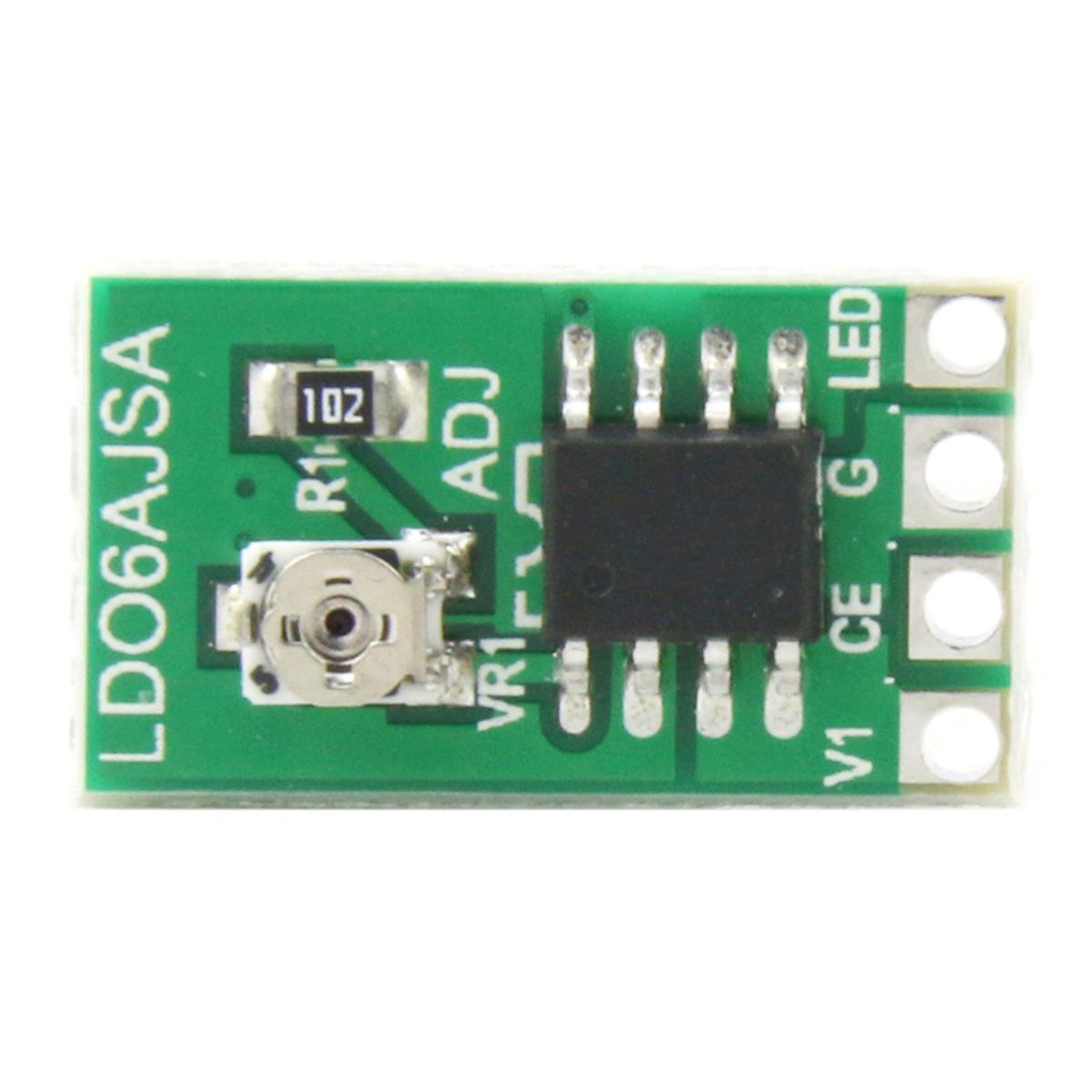 Dc3.3V/3.7V/5V Led灯头驱动器30Ma-1500Ma恒流可调模块Pwm控制板 - 图0