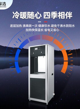 顺深浩商用直饮水机茶吧RO反渗透净水开水器一件起批可定制大容量