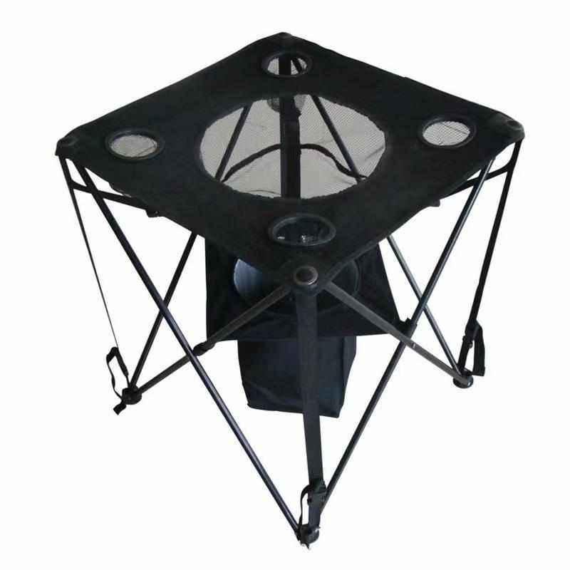 户外折叠冰包烧烤桌 野营野餐休闲沙滩桌 带杯圈便携折叠式冰桶桌,淘宝优惠券,粉丝福利购,淘宝优惠卷