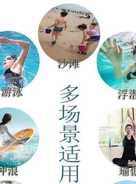 沙滩鞋儿童男女海边水上乐园速干涉水鞋沙滩袜游泳宝宝玩水溯溪鞋