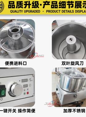 厂家直销碎菜机跨境发果蔬打碎机蔬菜粉碎机商用不锈钢打浆机