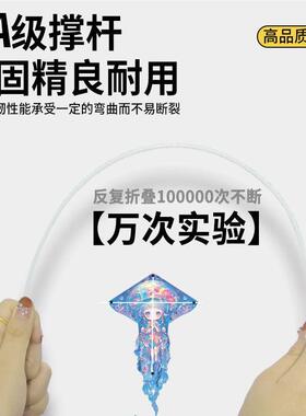 【水母仙子风筝】公主女孩新大手典初者BAC易飞经易飞新学款型高