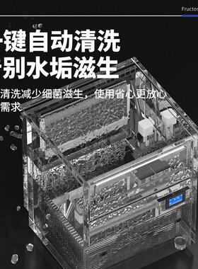 恒芝吧台制冰机商用奶茶店蓝光小型全自动方块冰月牙冰块制造机
