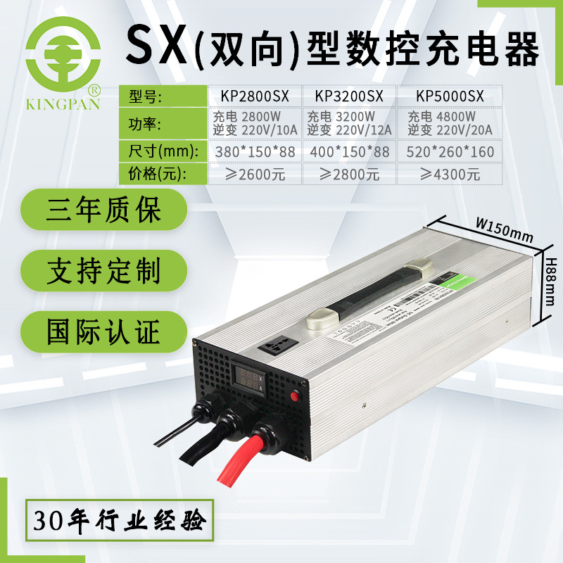 4SX2800能v7车2v大功率房大型储便携高转换效率双向逆变智能数控 - 图2