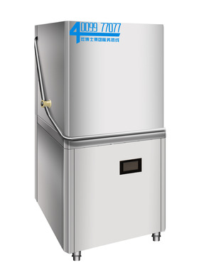 ZBS-JGXW1揭盖式洗碗机全中文触摸液晶屏304不锈钢商用型