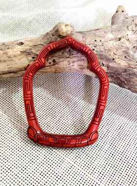 框黑檀紫檀葫芦框佛龛车挂钥匙扣配件吊坠DIY饰品工艺品