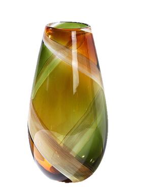 意式创意扭曲云彩绿软装艺术彩色花瓶果盘餐桌玄关客厅装饰摆件