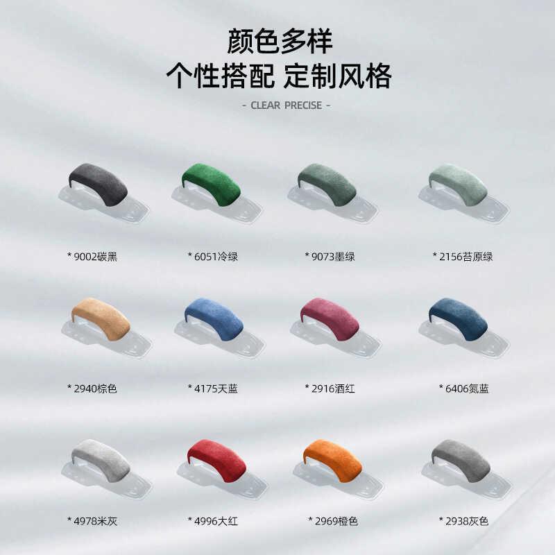 -款极氪/排挡套档杆头档把盖保护壳翻毛皮车内饰改装