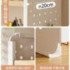 Desktop shelf desk bookshelves hole board home study desk multi-layer office station storage display rack