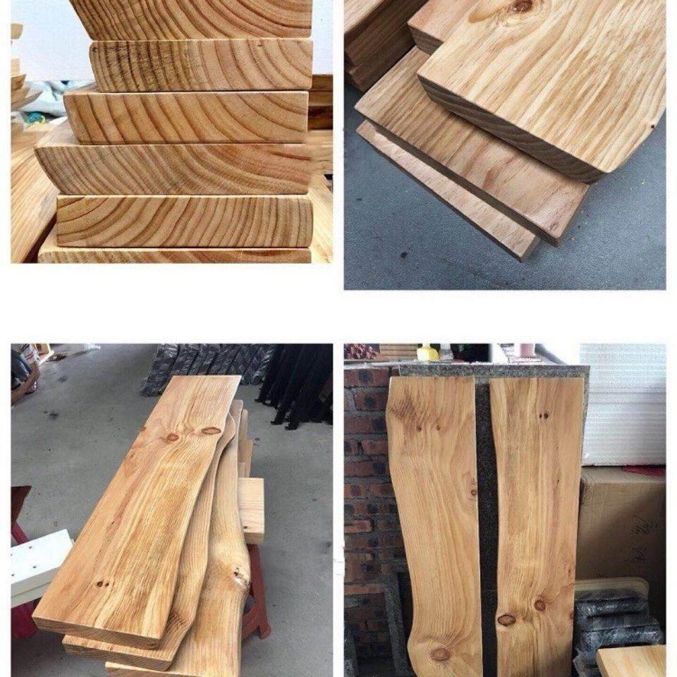 Wall storage rack, wall-mounted storage box, wooden board customization, living room bookshelf, kitchen solid wood one-word hole partition