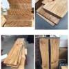 Wall storage rack, wall-mounted storage box, wooden board customization, living room bookshelf, kitchen solid wood one-word hole partition