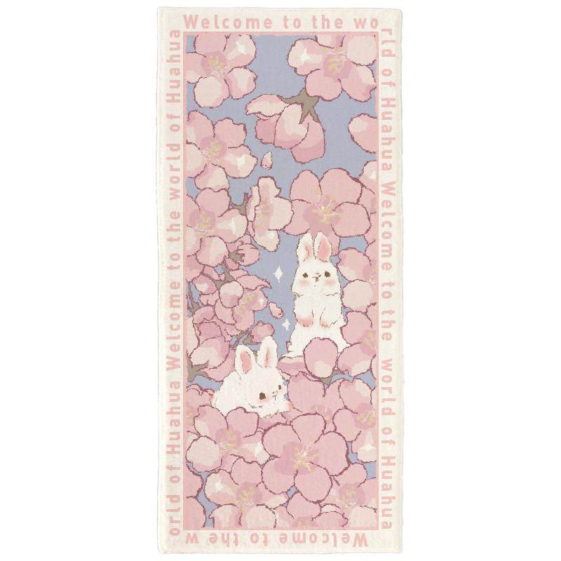 ins风卧室地毯少女长条毛绒飘窗垫客厅儿童房床边毯房间装饰地垫,淘宝优惠券,粉丝福利购,淘宝优惠卷