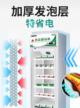 冰立方单双门医用立式药品冷柜药房陈列储藏药品阴凉柜展示柜