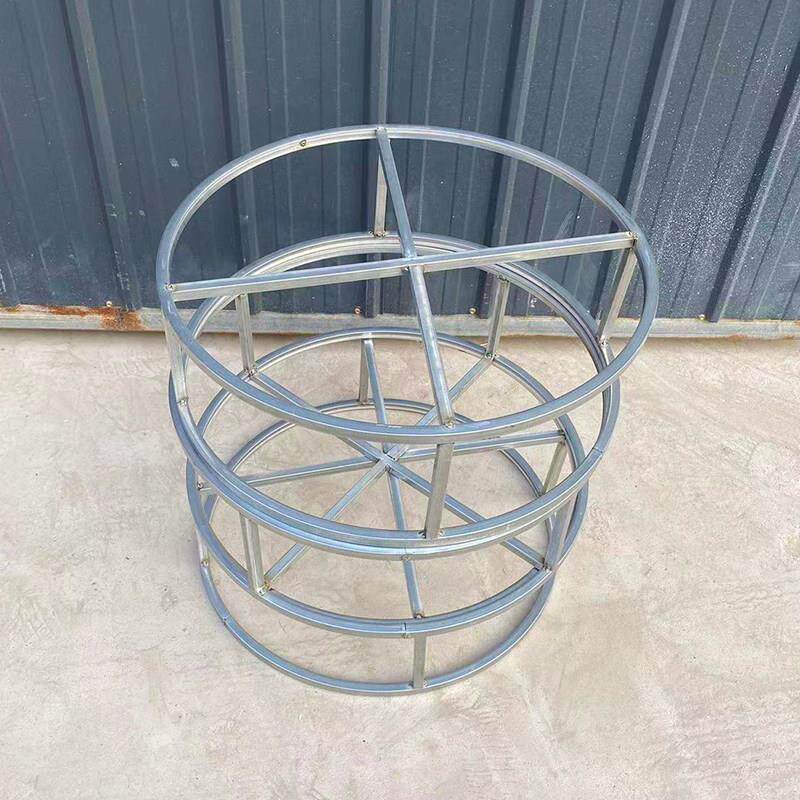 New wedding props ring ceiling rack creel double layer ring threaded curtain iron wedding hall decoration rack
