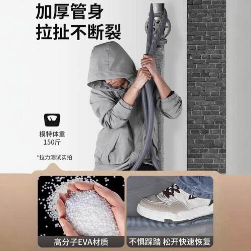 通用自动洗衣机排水管家用加长延长滚筒波轮出水管子下水道软管 - 图2
