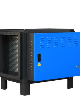 热处理工业油烟净化器铝合金低空除味大型油污过滤器高压静电吸附