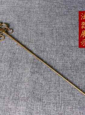 高档佛铜佛地藏王光佛像九华山愿大站立佛地藏王黄铜摆件家用佛堂