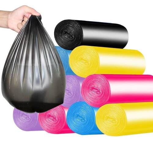 Portable disposable garbage bag Black plastic trash bags - 图3