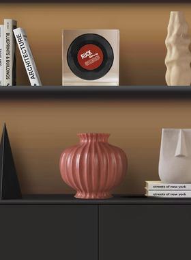 客厅高级感小众样板房装饰品摆件样板房软装艺术品摆设酒柜摆设