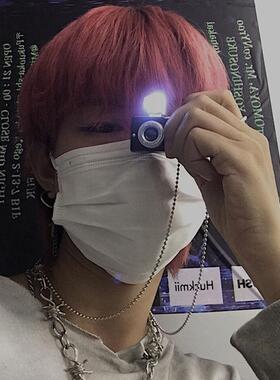 儿童闪光相机项链男童街舞表演