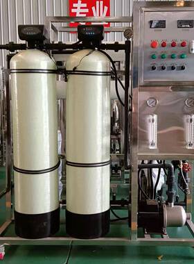 工反0.5吨1吨1子.5吨2吨3吨渗透RO-500设备去离水设备净水器RO纯