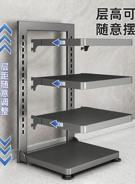 枪灰厨房锅具架多层置物架可折叠多功能收纳锅架子水槽下落地台面