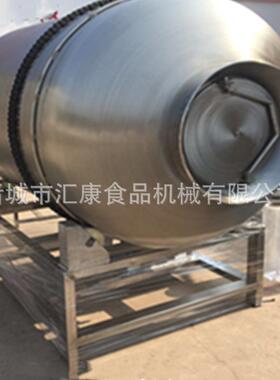 汇康牌黄瓜咸菜搅拌桶不锈钢材质蚕豆滚筒拌料机杂粮混合搅拌机