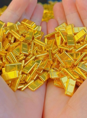 聚宝盆填充物装饰品沙金装饰摆件