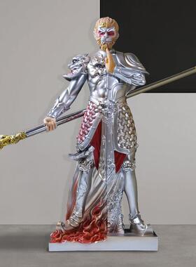 回归孙悟空孙悟空打胜佛开门红大礼包客厅装饰落地式大摆设