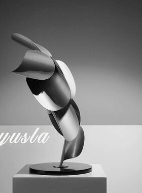 简约高级感样板间样品屋展示中心玄关柜特大号别墅客厅落地大型摆