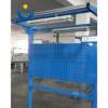 Non-standard custom square hole louvered hole board operating table aluminum profile slide rail double tube lamp single-sided material organizing rack
