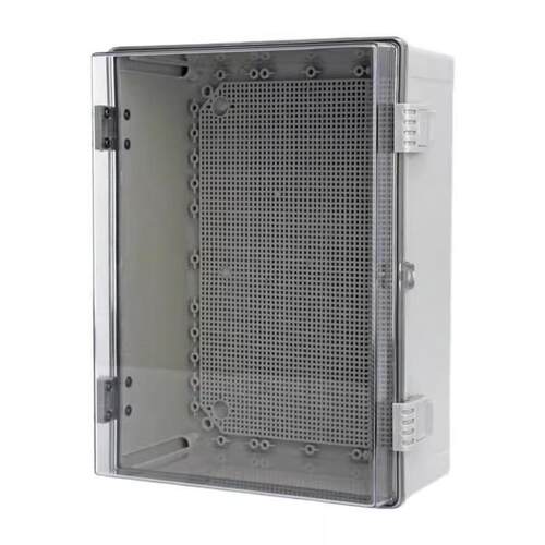 户外塑料配电箱防水空箱工程家用明装监控防雨电箱搭扣接线基业箱 - 图3