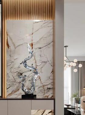 新中式关龙年吉RB00053客祥摆现代轻奢风生水起办公室件电视柜装