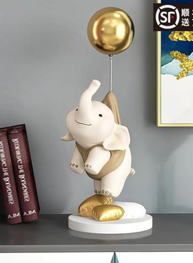 创意大象摆件家居装饰品客厅电视柜酒柜桌面摆设开业乔迁新居礼品
