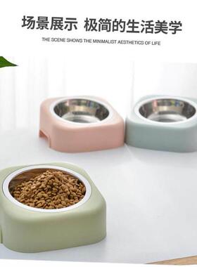 Dog bowl stainless steel dog bowl cat bowl pet dog food bowl