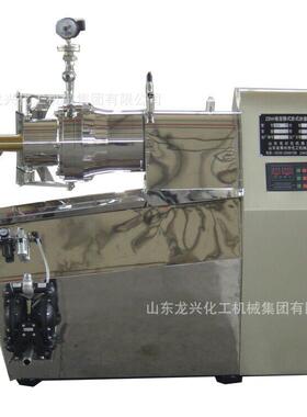龙兴5l纳米级卧式砂磨机厂家|15lL耐磨合金卧式砂磨机规格报价