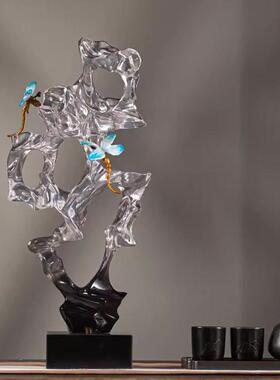 新MC-TY-69中式装假山塑艺术雕摆件样板间酒店石大堂售楼处端玄关