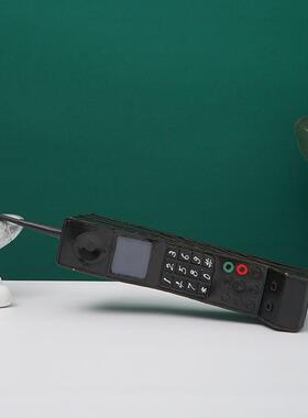 铁艺仿古手机大哥大模型90年代感怀旧老物件80后道具仿制复古摆件