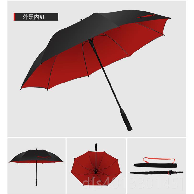 高档级大伞人四人特大号雨伞2-3伞超150cm大把长柄伞超大加大高尔 - 图1