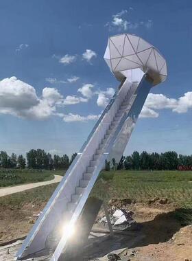 户外花海热气球云朵秋千爱心座椅雕塑景区网红打卡天梯装饰品摆件