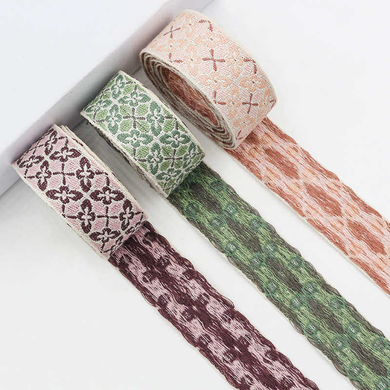 25码一卷刺绣花边织带涤纶包边带 头饰蝴蝶结服装辅料DIY服装配件,淘宝优惠券,粉丝福利购,淘宝优惠卷