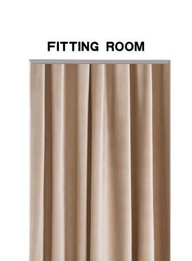 试衣间英文提示牌FITTING ROOM立体字亚克力标识牌服装店装饰门贴